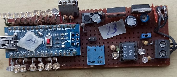 Selbstbau-Elektronik mit Arduino Nano auf Lochrasterplatine