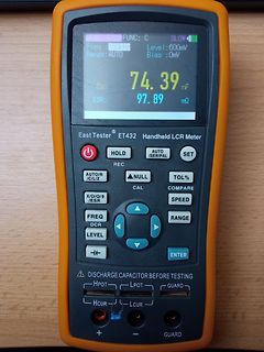 Handheld LCR Meter East Tester ET432