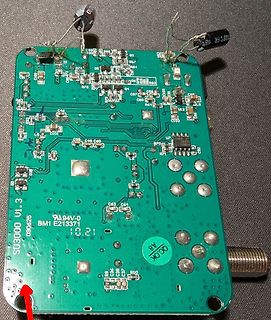 Leiterplatte mit elektronischen Bauteilen
