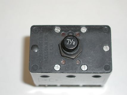 Elektrischer Schalter oder Bauteil mit Aufschrift