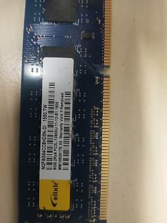 RAM-Modul mit Etikett