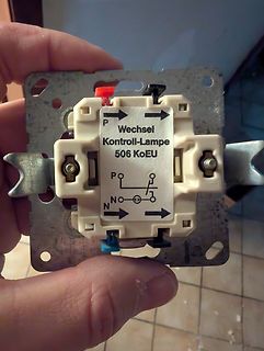 Wechsel Kontroll-Lampe Schaltermodul
