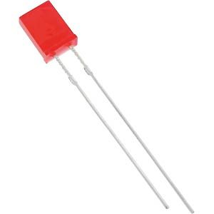 Rote LED mit Drähten