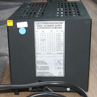 Gleichstromversorgung Netzteil
