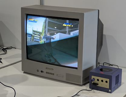 Panasonic Fernseher mit Nintendo 64 Konsole