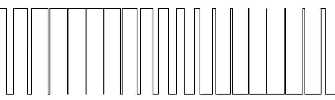 Abstrakte grafische Linienstruktur