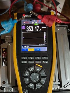 Digitalmultimeter Messung von Mikroampere