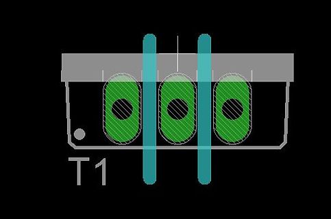CAD-Zeichnung eines Bauteils oder Anschlusses