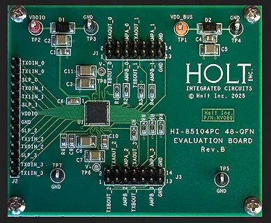 Holt Integrated Circuits HI-85104PC Evaluation Board