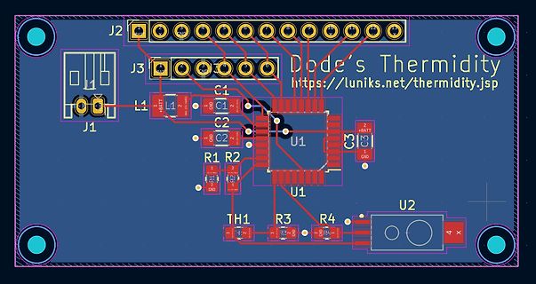 PCB-Layout einer Leiterplatte