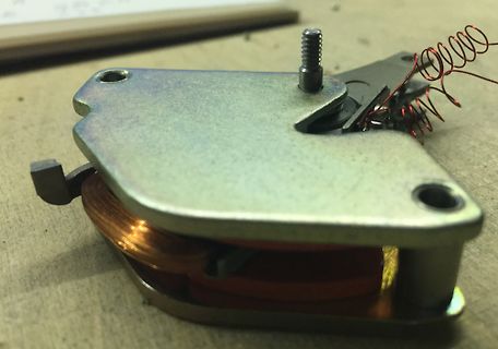 Elektromagnetisches Bauteil mit Kupferwicklungen