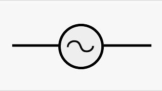 Symbol einer Wechselspannungsquelle