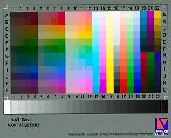 IT8.7/1-1993 Farbtestkarte