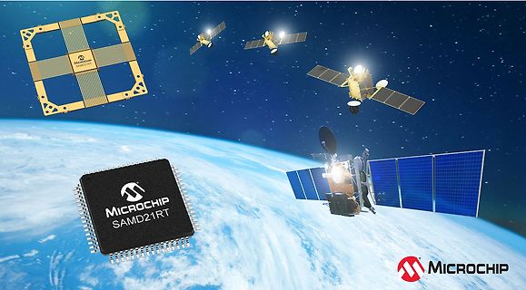 Microchip SAMD21RT in Weltraum-Umgebung