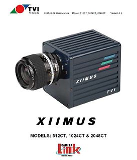 TVI Xiimus Kamera Modelle 512CT, 1024CT, 2048CT