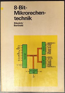 Buchcover 8-Bit-Mikrorechentechnik