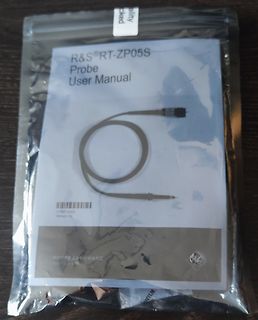 Benutzerhandbuch einer R&S RT-ZP05S Sonde