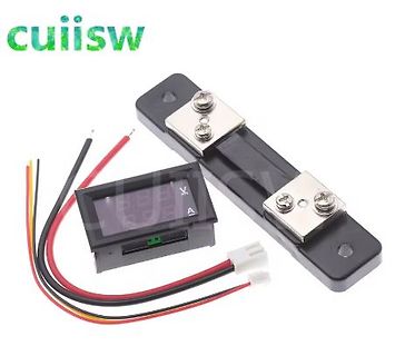 Stromsensor mit Display und Shunt-Widerstand