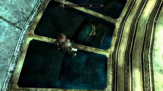 Screenshot aus einem Videospiel mit Spielfigur