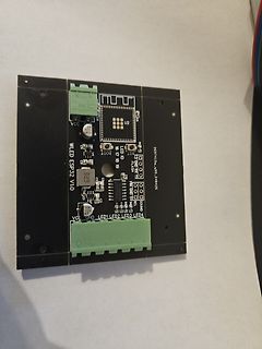 WLED ESP32 Leiterplatte mit Anschlüssen
