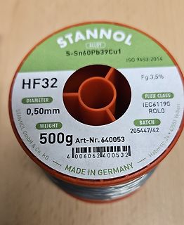 Rolle Stannol Lötzinn