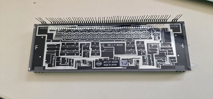 Vorderseite eines LCD-Displays