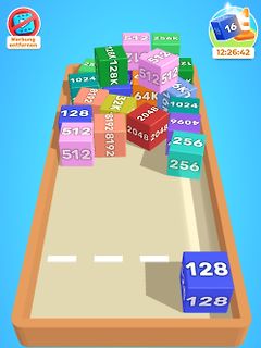 Mobile Spiel mit Zahlenwürfeln