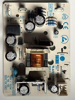 Leiterplatte eines Schaltnetzteils mit Transformator