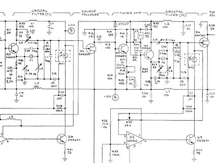 Schaltplan eines elektronischen Geräts
