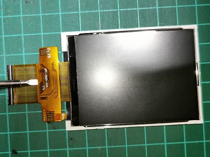 LCD-Display mit Flexkabel