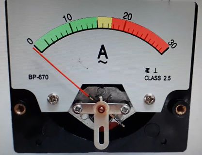 Analoges Amperemeter