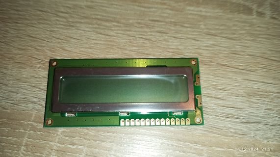 LCD-Display Modul auf Leiterplatte