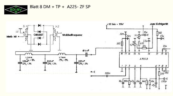 Schaltplan eines elektronischen Geräts
