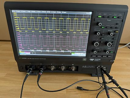 Teledyne LeCroy HDO6054A Oszilloskop mit Wellenformen