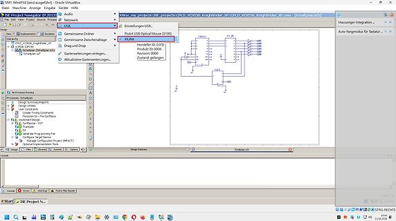 Xilinx ISE Projekt Schaltplan