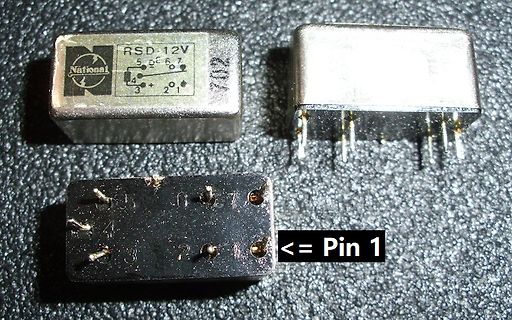 Relais RSD-12V mit Pinbelegung