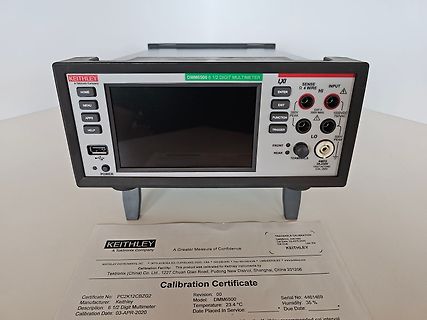 Keithley DMM6500 Digital Multimeter mit Kalibrierzertifikat