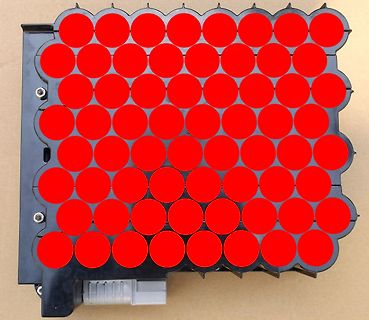 LED-Matrix auf Leiterplatte
