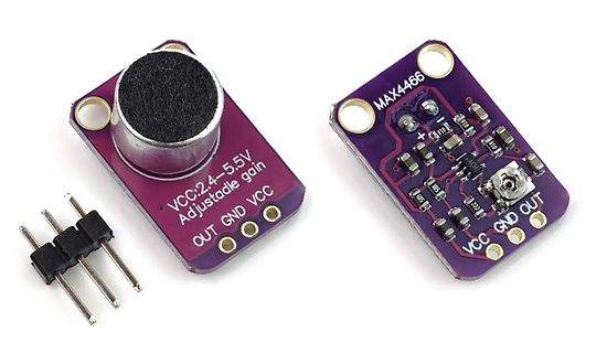Mikrofon-Modul mit MAX4466 Verstärker