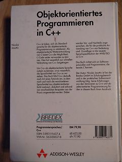 Buchcover Objektorientiertes Programmieren in C++