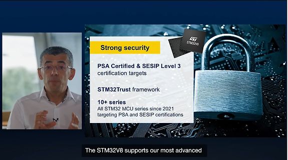 Präsentation zur STM32V8 Sicherheit