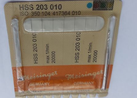 Verpackung von HSS Fräsern