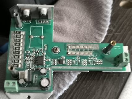 Leiterplatte mit elektronischen Bauteilen