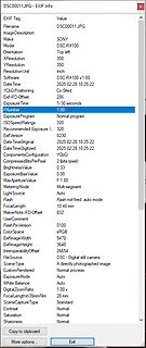 EXIF-Metadaten einer Bilddatei