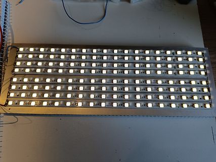 LED-Leisten auf Leiterplatte