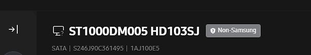 Hardware-Informationen einer Festplatte