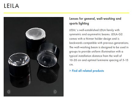 Produktbeschreibung LEDiL LEILA Linsen