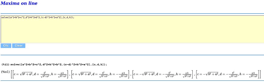 Screenshot der Maxima on line Software