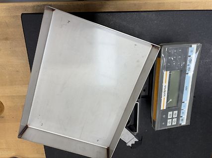 Digitale Präzisionswaage aus Edelstahl