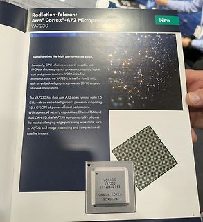 Produktblatt des Vorago VA7230 Mikroprozessors